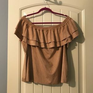 FASH SALE! Sz XL Off the shoulder swing top  NWT